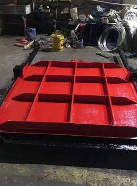 MQF铸铁EYD镶铜方闸门明杆式球墨铸铁手电两用硬Z密封闸门