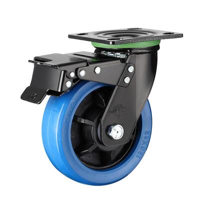 向荣SRCA5款色重型32万向轮5家直厂A5款供风火轮子天蓝超静音ER脚