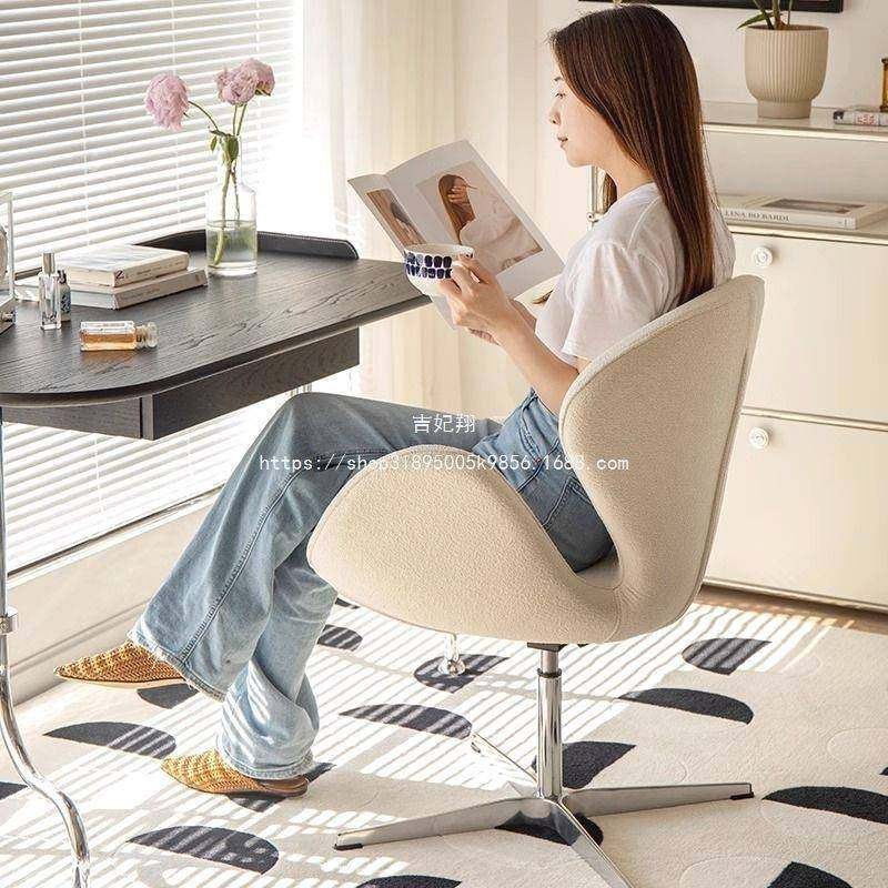 -吉妃翔天鹅椅小发适坐感升降舒办公椅化妆扶椅凳子无手座椅滑沙,商业/办公家具,办公电脑椅/职员椅,淘宝优惠券,粉丝福利购,淘宝优惠卷