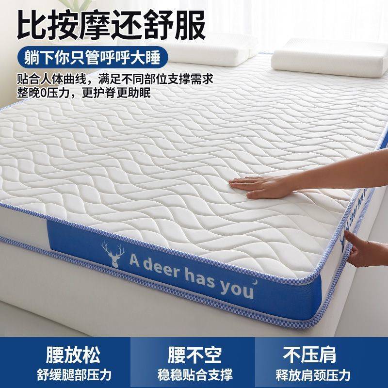 床垫家用卧室海绵床垫记忆棉卧室学生宿舍上下床护脊护腰垫子软垫