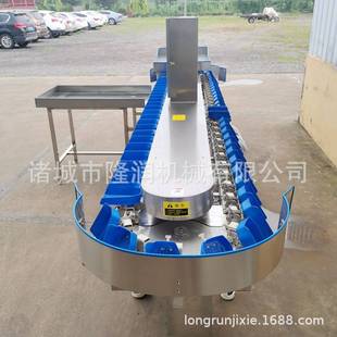 厂家供货料盒式重量分选机 全自动小龙虾大小称重分拣机 价格优惠