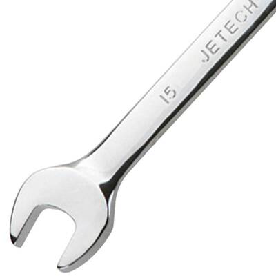 捷科COMF-38梅开两用扳手 梅花开口扳手镜面抛光38mm