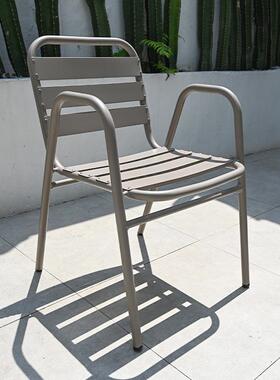 简约户方外休闲桌椅园别墅阳台家用椅室外组XZW露天花全铝防水桌