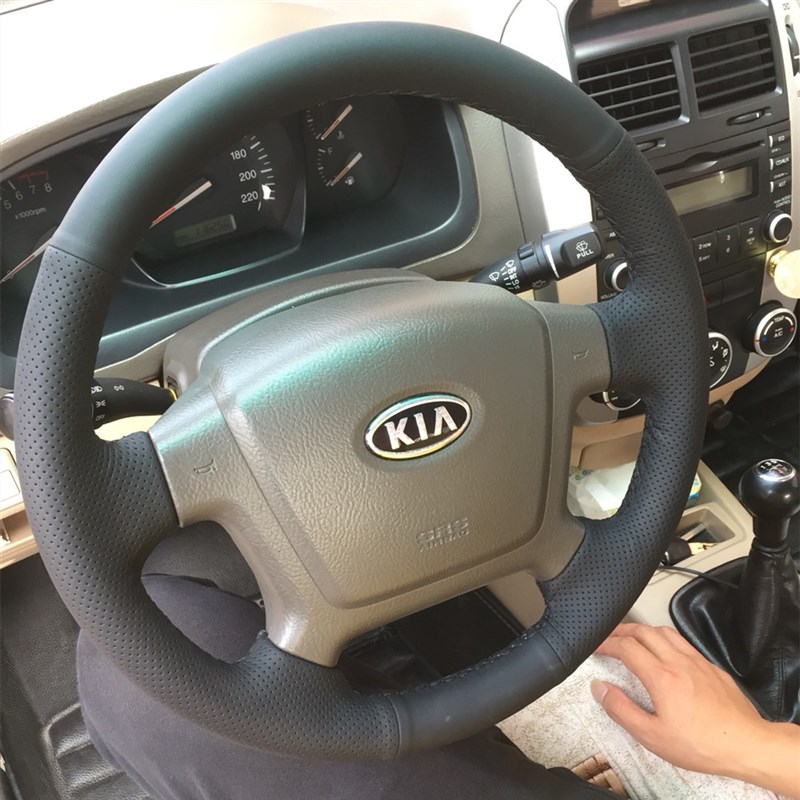 起亚智跑方向盘 凯酷凯绅K2K3KK5赛拉图KX智跑CE手缝把