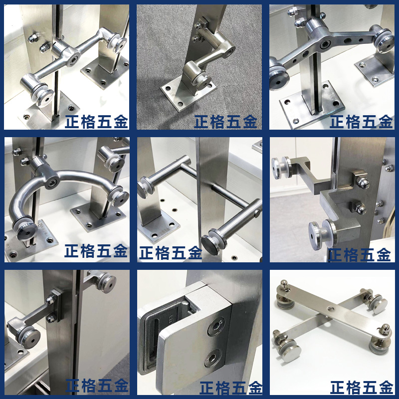 30不锈钢室外家用商场工程阳台玻璃栏杆立柱楼梯扶手护栏围栏