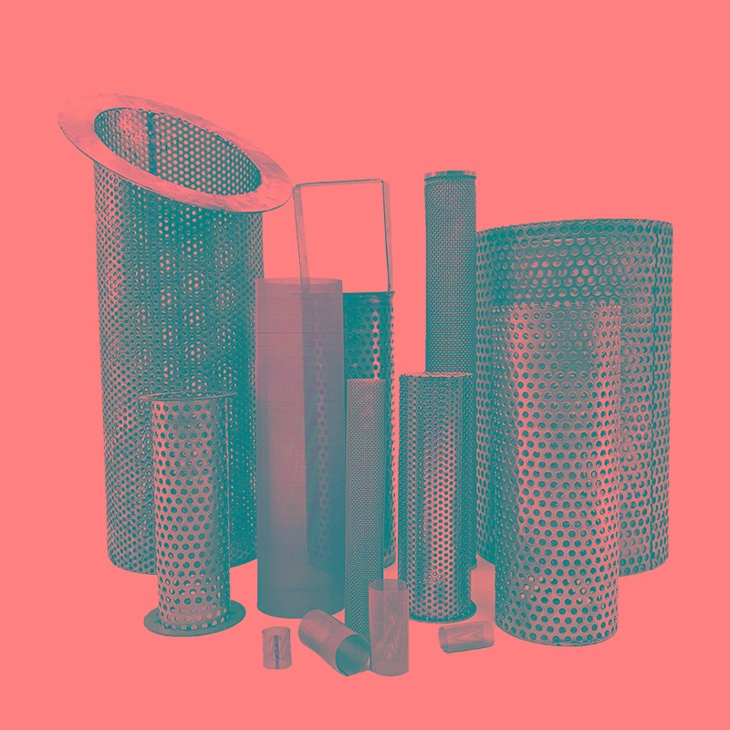 工业Y型滤芯内网30不锈钢圆柱形过滤网筒管道筛网过滤网桶