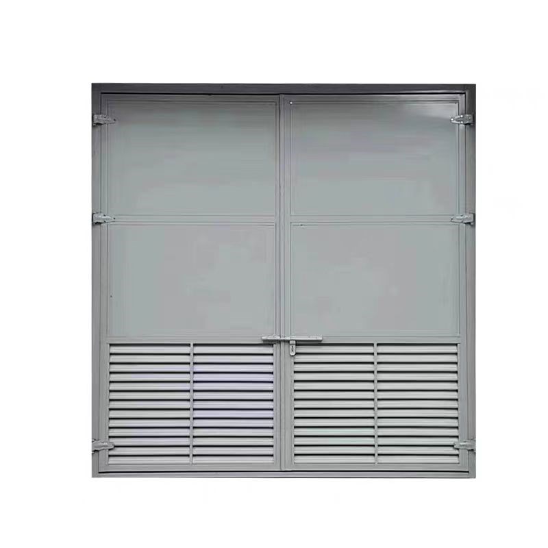 岩棉百叶门钢木大门变压器门百叶窗门钢质超大门特种门变压器门