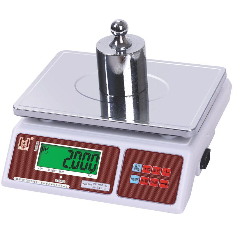 粤衡电子计重秤衡新电子秤0.1g桌秤工业秤计数称重天平3kg6kg30kg