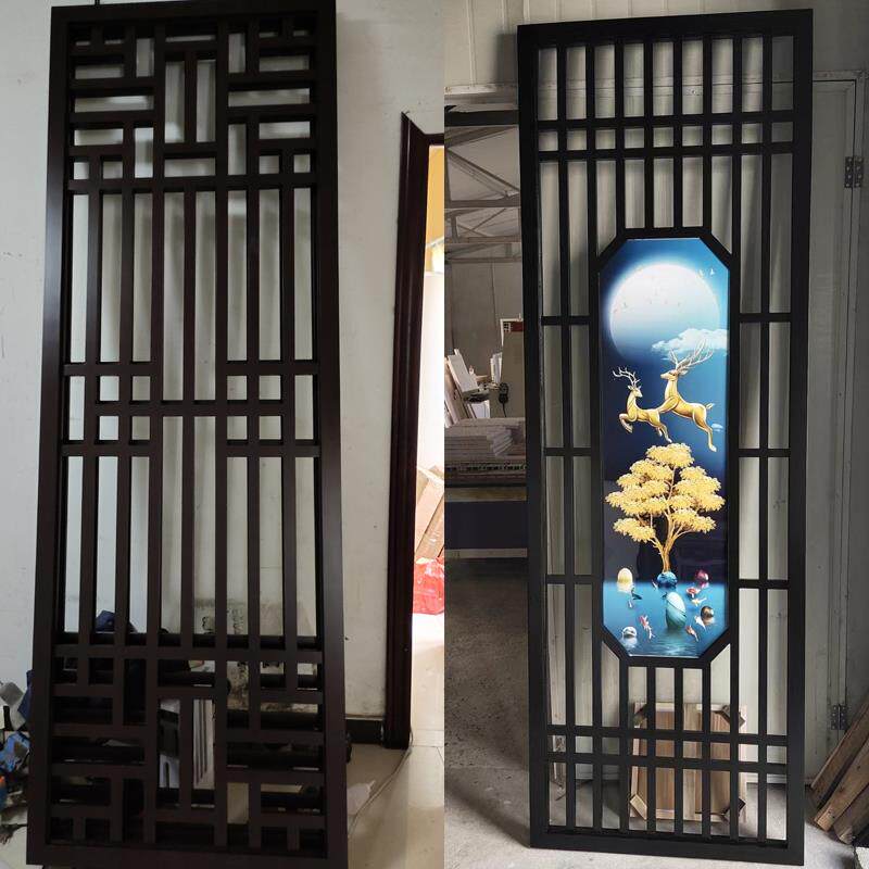 镂空雕花板干湿分离高密度玄关隔断过道吊顶屏风隔断客厅镂空隔断