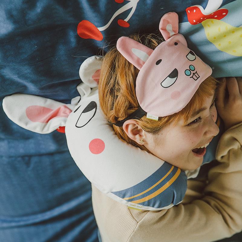 余生护请多指教同忆公款卡通记棉u型枕飞机旅行枕办室J7A1U1-x午