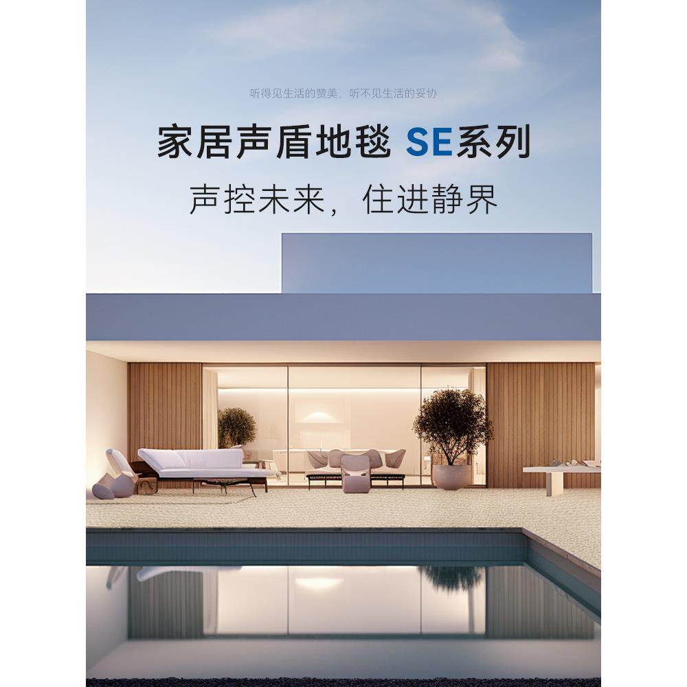 采购产品隔音地毯，家居纯色，全屋地垫，卧室地垫，定制视听室黑