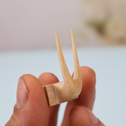 竹鸟笼果插竹制画眉百灵八哥鹩哥绣眼玉鸟靛颏红子文鸟水果插配件