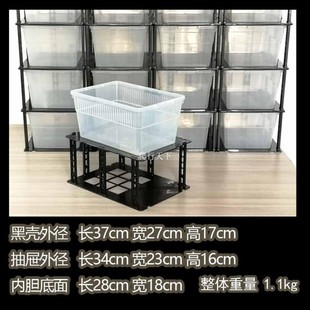 爬柜抽屉睫角R属巨人肥尾瘤尾守宫蜥蜴爬箱饲养箱pvc爬柜爬宠虫柜