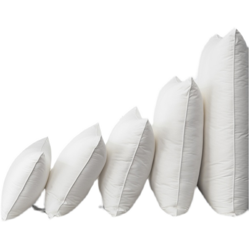 酒店白色抱枕芯35x55x45x60舒适纤维靠垫芯正方形不塌样板房抱枕