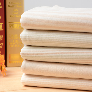 天然彩棉宝宝针织布料纯棉婴儿A类棉服装面料全棉弹力棉布