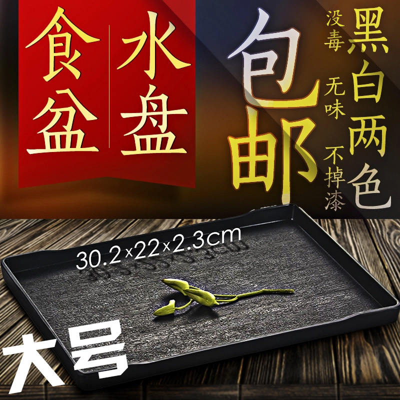 爬虫食盆陆龟箱水盆爬宠箱食盘蜥蜴守宫角蛙辐射饲养箱宠物饮水盘