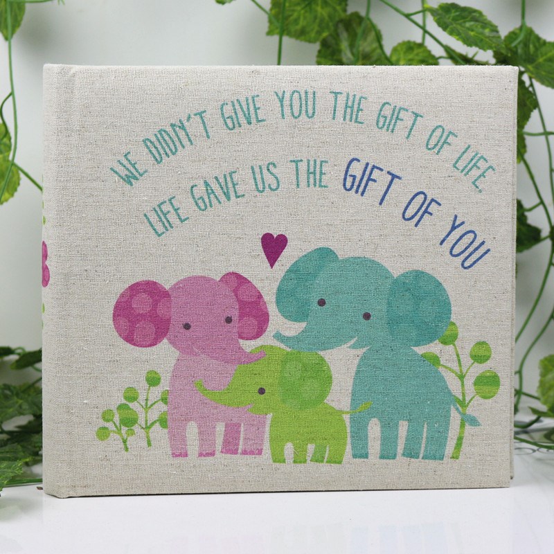 相册影集6寸200张插页式家庭相册本宝宝情侣相薄结婚纪念册可留言