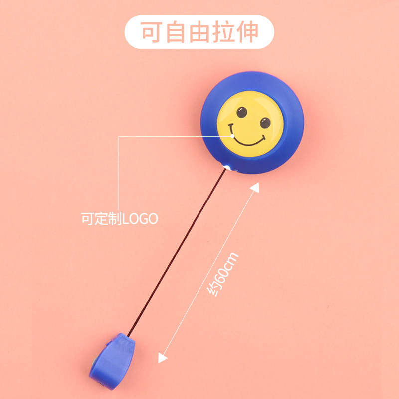 医生工作证胸牌夹子挂扣伸缩扣工牌卡套证件夹扣医院护士胸卡夹笑