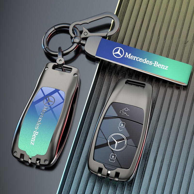 奔驰a200l钥匙套高级感glb220新款c260l女e300l男c200l改装壳扣包