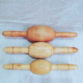 固定轴烧麦锤固定轴走锤擀面皮用固定把手圆球烧麦锤固定轴酥饼锤