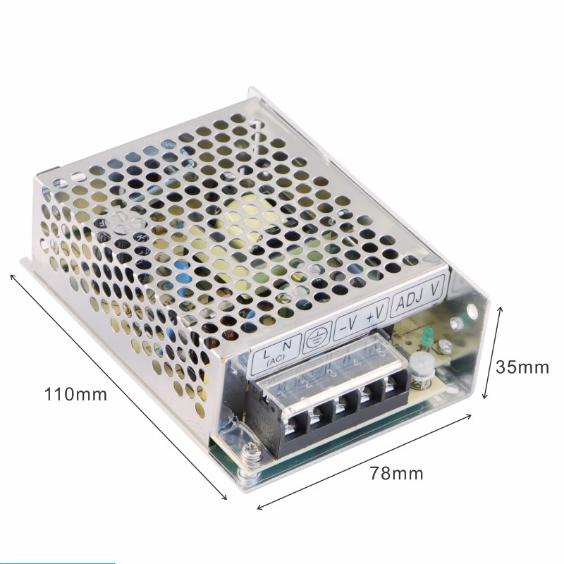MS-60-24 24V2.5A微小型单组输出明维工业控制直流开关电源供应器
