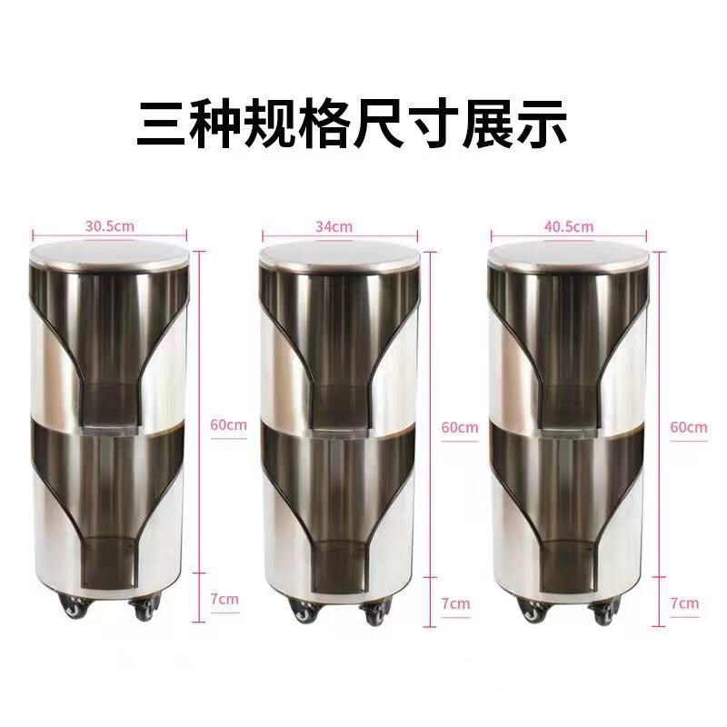 放烤盘的架子烤盘提篮加厚不锈钢韩式烧烤店换烤盘工具烤盘提篮器图片