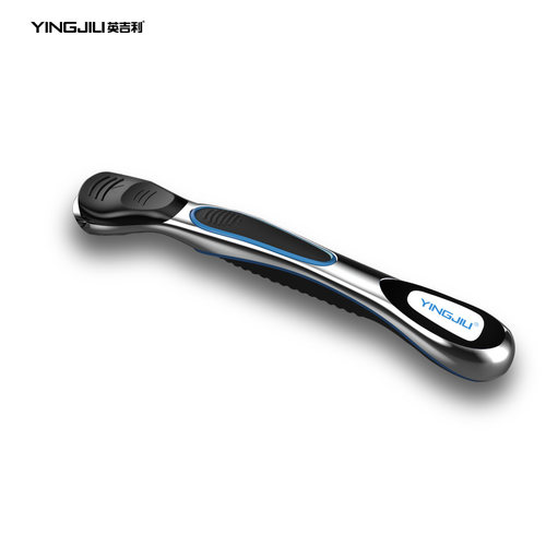 英吉利手动剃须刀五层刮胡刀金属刀柄一支不含刀头