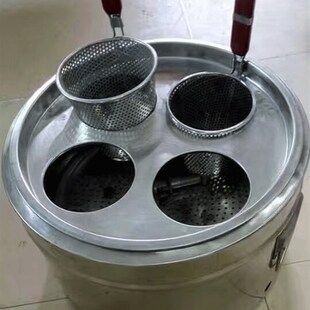 煮面炉活动面板 煮面桶格板分格 蒸笼水圈 小笼包隔板3孔 蒸包炉