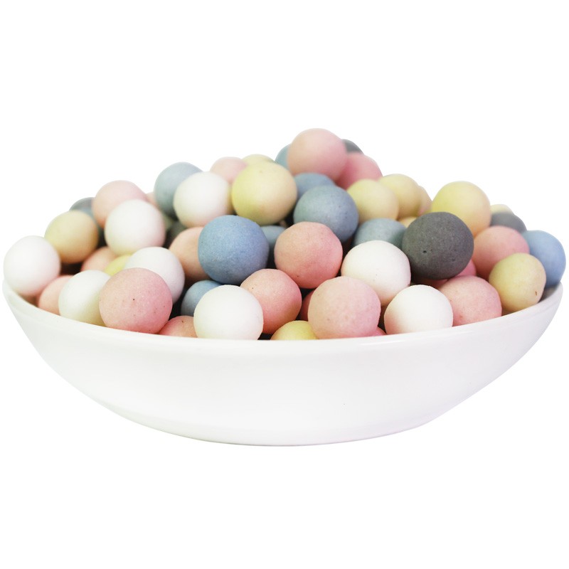 过滤材料五色中空培菌球鱼缸滤材纳米石英球细菌球陶瓷环净水魔方