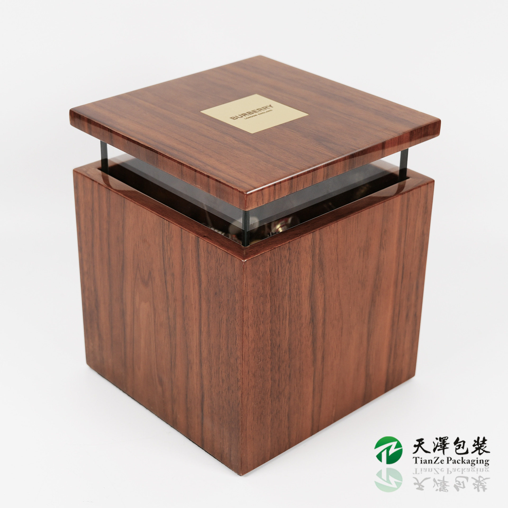 供应北美黑胡桃木PE钢琴漆木盒高光油漆木盒香薰礼盒亮光木盒定制,收纳整理,手表收纳盒/架/套,淘宝优惠券,粉丝福利购,淘宝优惠卷