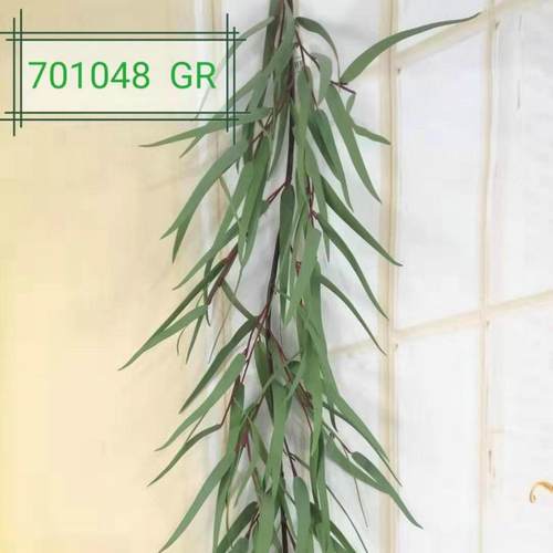 桉树叶眉叶藤条701048 花客厅玄关装饰花 橱窗布景仿真植物藤条