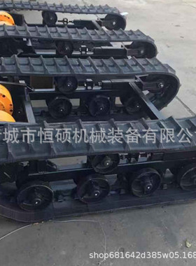 400mm履带运输车底盘 田间陡坡泥巴路爬山底盘及总成