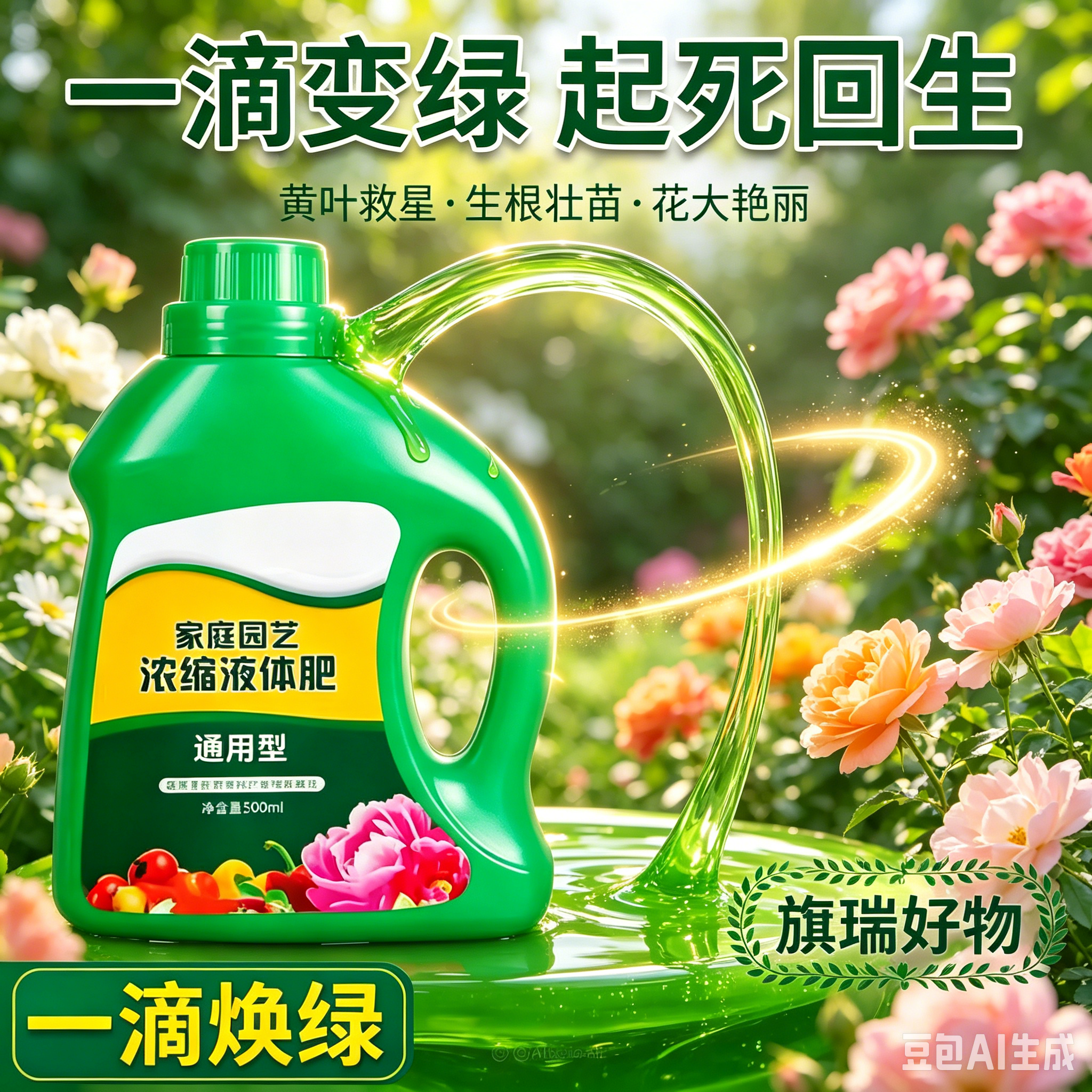 【下单立减50】植物营养液浓缩通用型花肥料养花家用花卉盆栽JM5