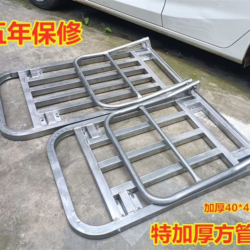 特厚折叠方管平板车推货车小拉货手推车拖车搬运载重王工厂便携