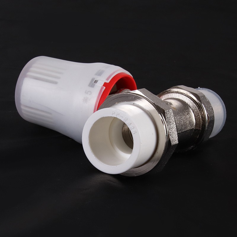 分分20PPR暖气片直式温控直散热器片门PPR水管管件配件