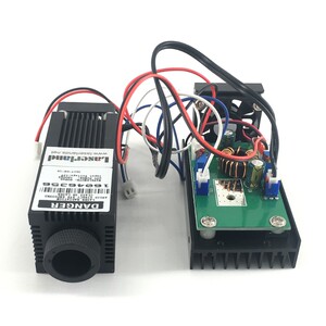 980nm 0.3-4W 高功率近红外激光模组夜视补光光源 粉尘检测可调焦