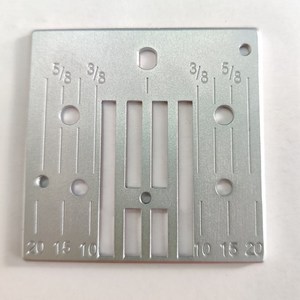 兄弟缝纫机GP60X/1100/S90专用防跳针卡线中心直线针板