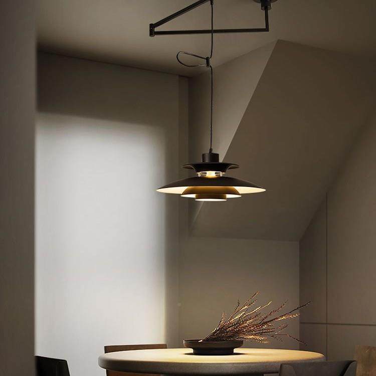 意式丹麦ph5餐移餐厅飞吊灯设计师创意摇臂碟吊灯可383位吧台桌灯,家装灯饰光源,智能吊灯,淘宝优惠券,粉丝福利购,淘宝优惠卷