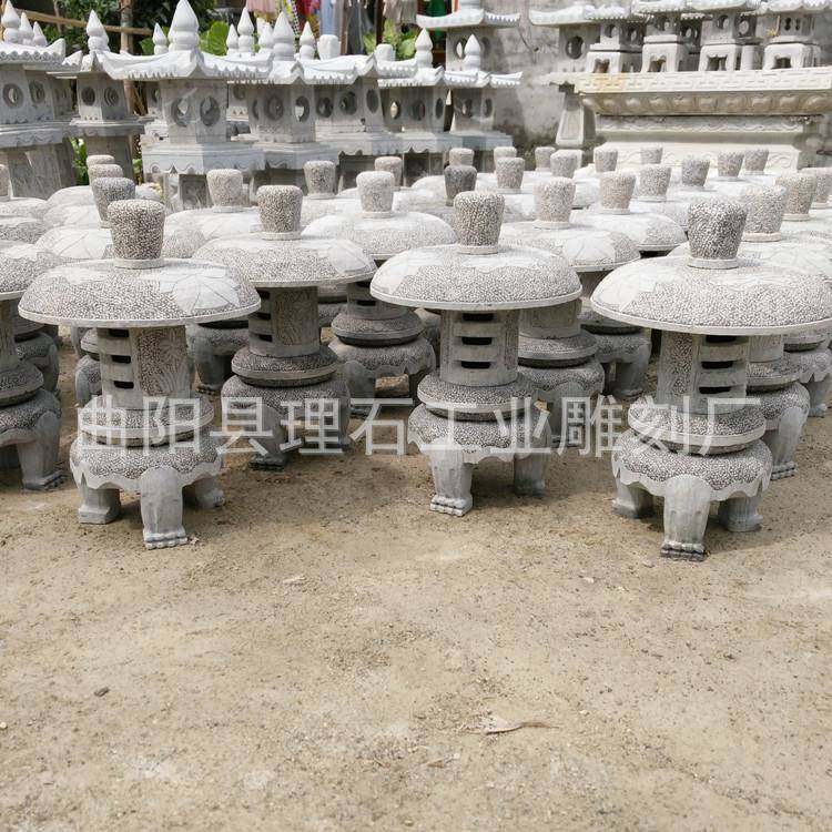 厂直销LS-SD635灯笼青石仿古石灯庭院石大石灯笼家装饰摆雕件