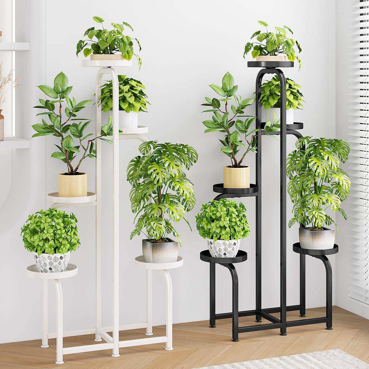 花架子花架H925户客厅落架地式台置物架外室内多肉多层阳铁艺花盆
