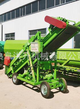 养殖场饲草装载取车米四驱动驱青贮料机PKC5饲草切草扒料车