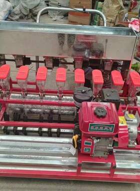 勺式蔬菜ROQ精播机免间苗菜点播机十行汽青油走自式播种机