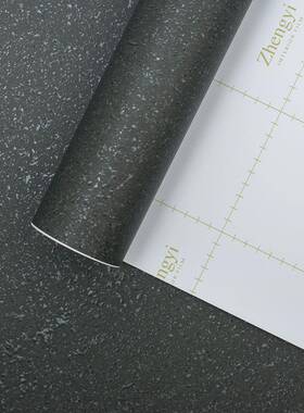 韩版水泥纹墙纸自粘水磨石具桌翻新贴家纸P360V纹C面导气槽仿布壁