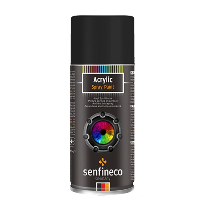 自动喷漆手摇漆涂鸦轮毂改色哑光黑白色家用防锈油漆