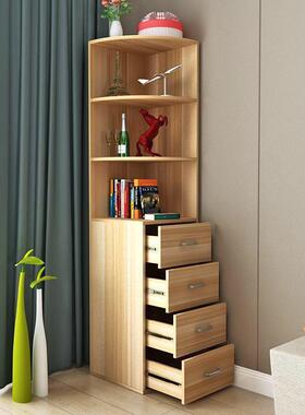 现代浴转HJB角柜带锁床室头柜衣柜边柜客墙角柜厅室角柜三角柜卧