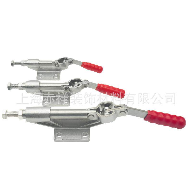 快夹速具3夹头紧器3DFT04不锈钢工装夹钳推拉式快速压夹304C304E0