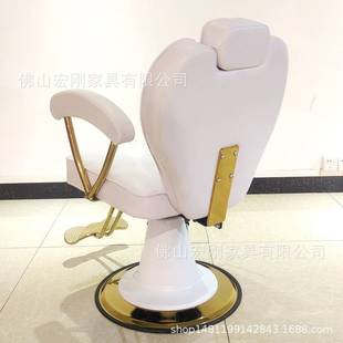 理发店网红椅子发廊专用不锈钢升降放倒美发椅子简约剪发烫染座椅