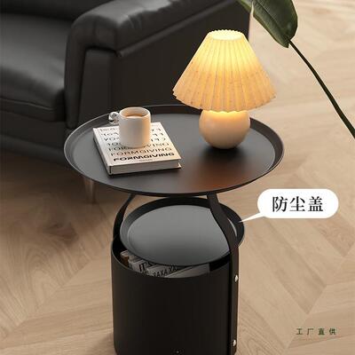 沙发几家用客可厅储物小SET茶几移动奶油风边床头桌子休闲阳台小