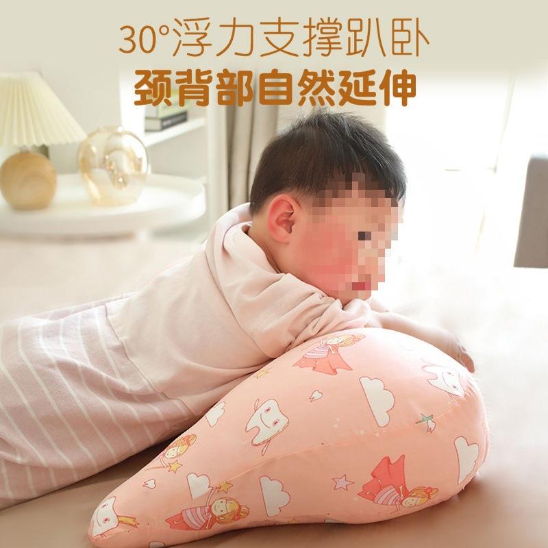 婴儿趴气趴排宝枕抬头训练防吐奶斜坡垫枕头YSI新生儿喂奶宝练习