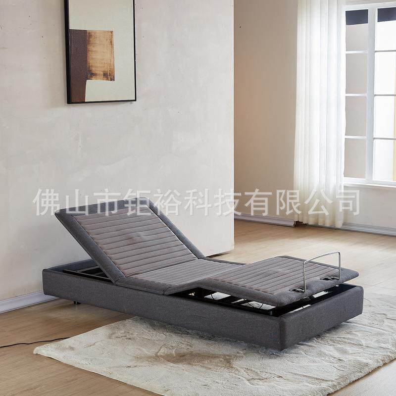 室智能人电动床床架子电动排骨架自动OIJ床升降单双床架厂家卧电